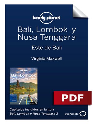 cover image of Bali, Lombok y Nusa Tenggara 2_5. Este de Bali